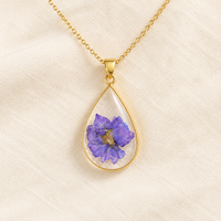 Collar Flor del Mes de Nacimiento