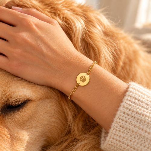 Pulsera Huellita Personalizada