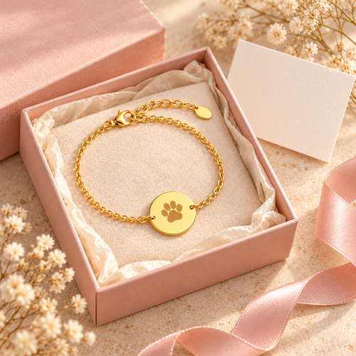 Pulsera Huellita Personalizada